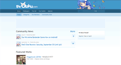 Desktop Screenshot of mewmewpudding.theotaku.com