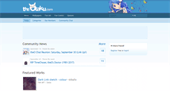 Desktop Screenshot of animegal84119.theotaku.com