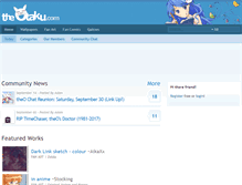 Tablet Screenshot of animegal84119.theotaku.com